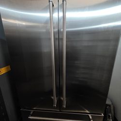 42" KITCHENAID BUILT IN FRENCH DOOR STAINLESS STEEL REFRIGERATOR 