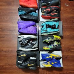 Jordan, Nike Kobe, Lebron, Kyrie Puma Lamelo (200 Each)