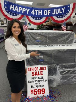 King Sealy Posturepedic Sale
