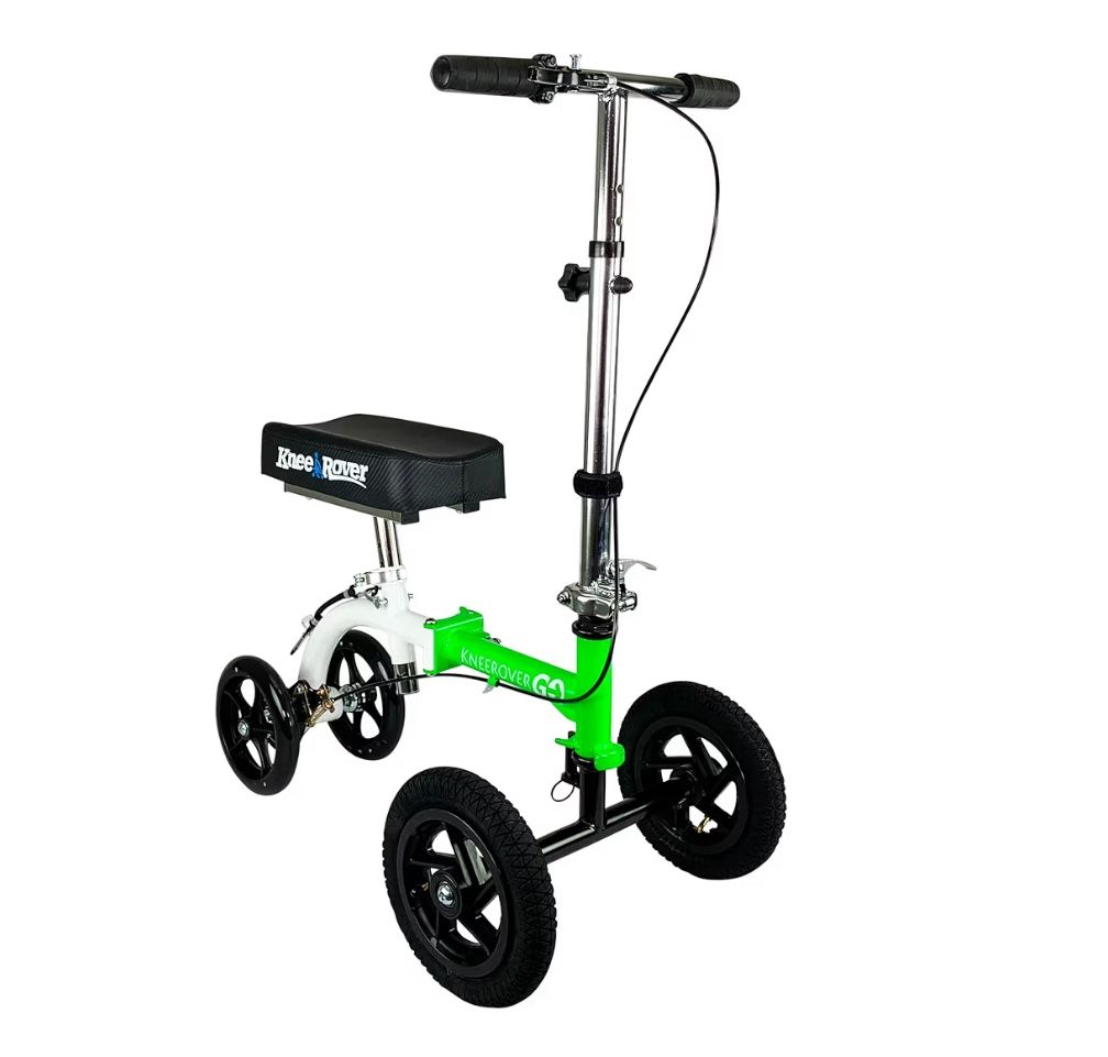 Knee Rover GO Compact All-Terrain Knee Scooter with Accessories