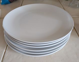 IKEA GODMIDDAG dinner plates - 6x 10" plates, 6x 8" plates