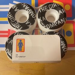New Girl Skateboard Wheels 52mm Skate NOT Spitfire 
