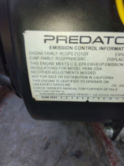 New predator 212