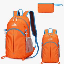 Backpack Hiking/Travel /Work /Multi Functional Bag (Orange)