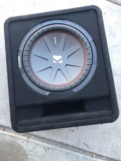 Kicker  CompR 12" 2-Ohm Ported Vented Subwoofer Enclosure Box