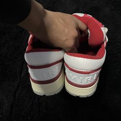 Amiri Skates Red & white