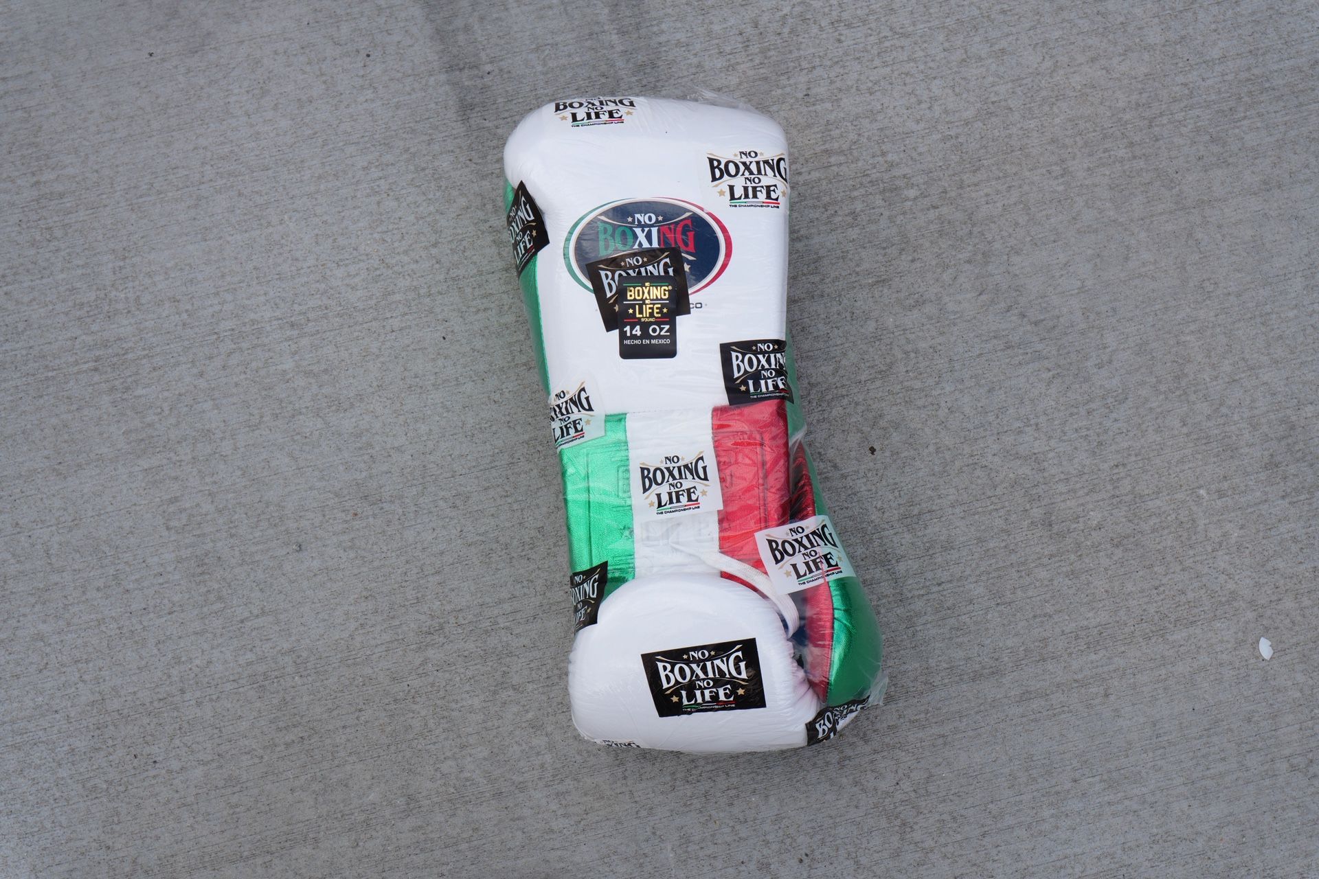 No Boxing No Life Gloves 14oz Mexico Color