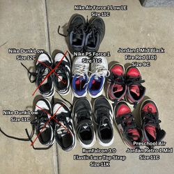 Kids Shoes Sneakers Nike Adidas Jordan’s