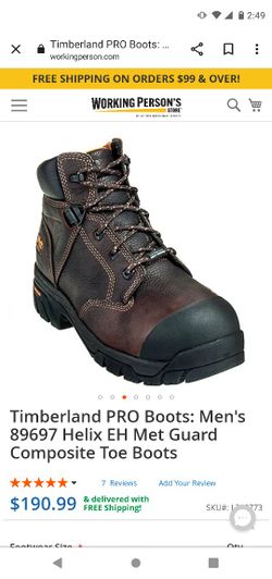 Work Boots New 6.5