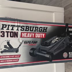 Pittsburgh 3 ton heavy duty jack 