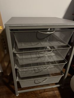 4-drawer Storage Unit.