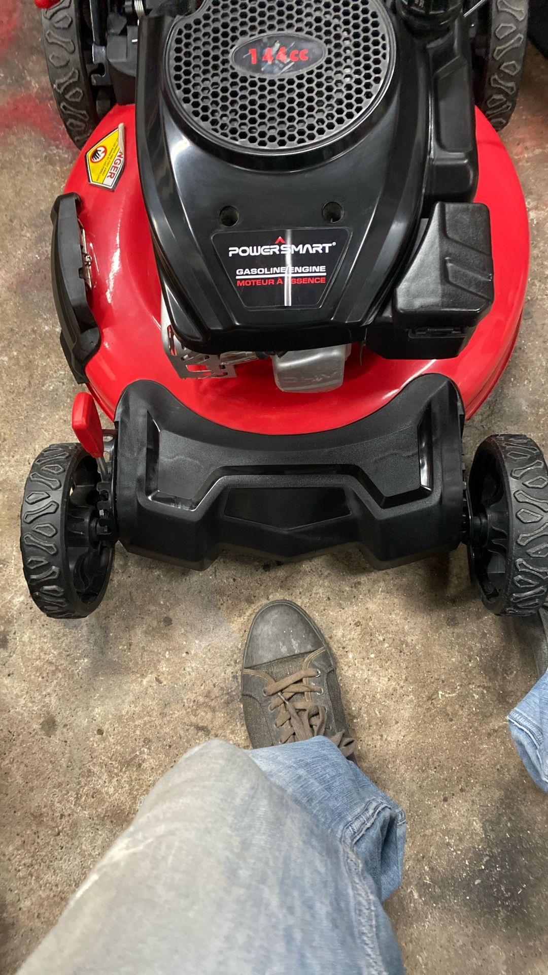 POWER SMART GAS PUSH MOWER 