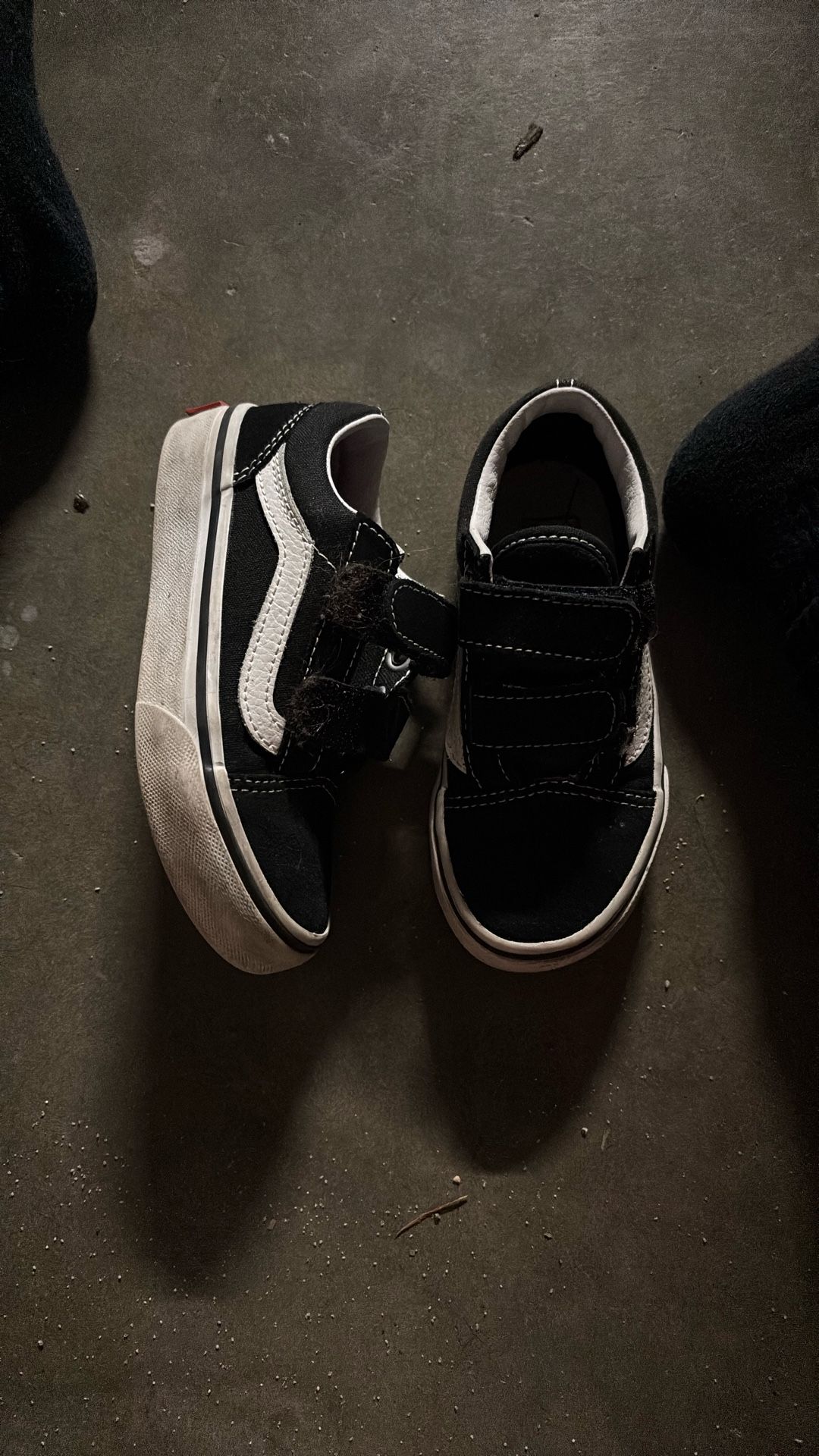 Black vans Size 11 Kids 