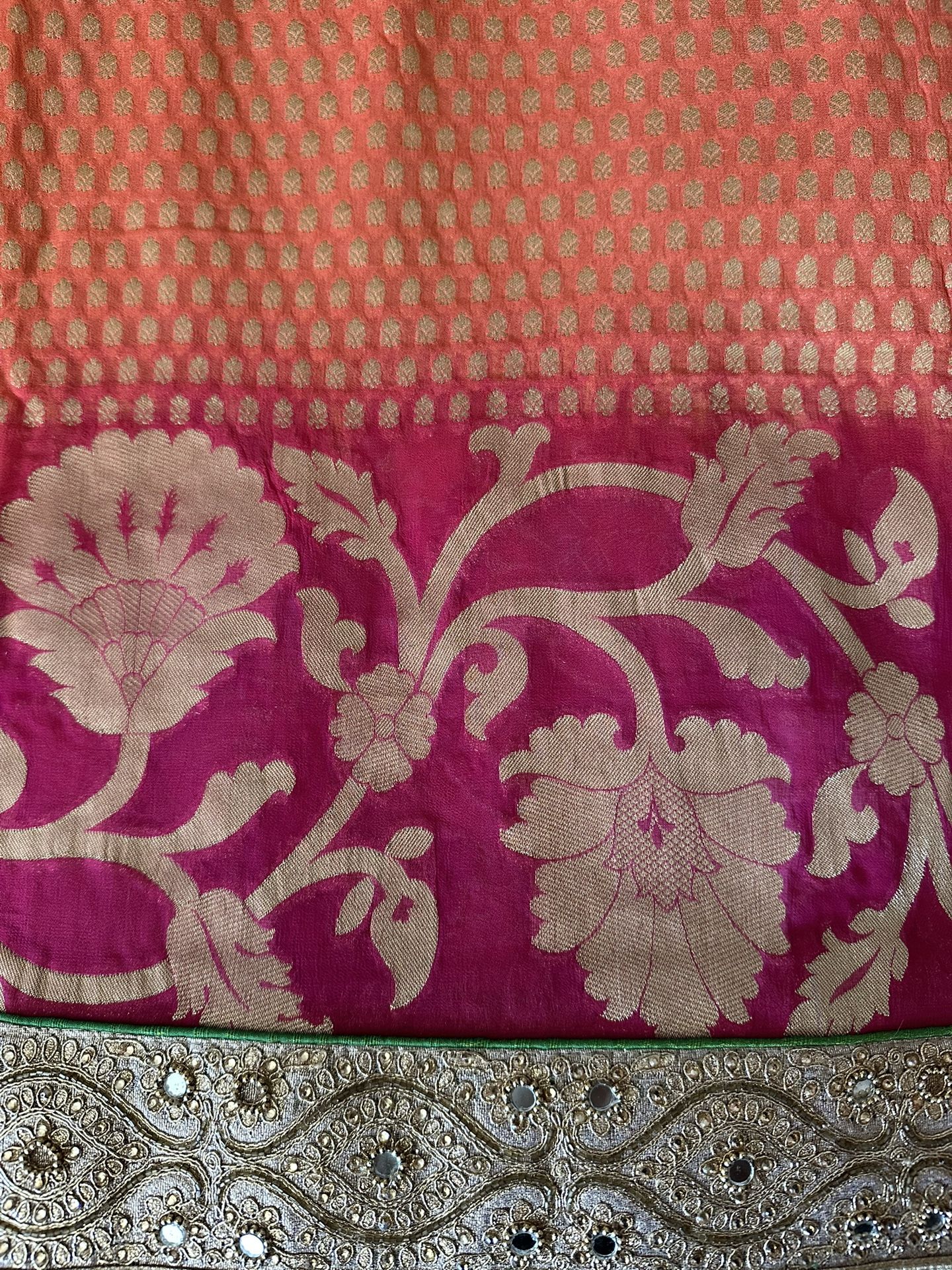 Vibrant Silk Sari