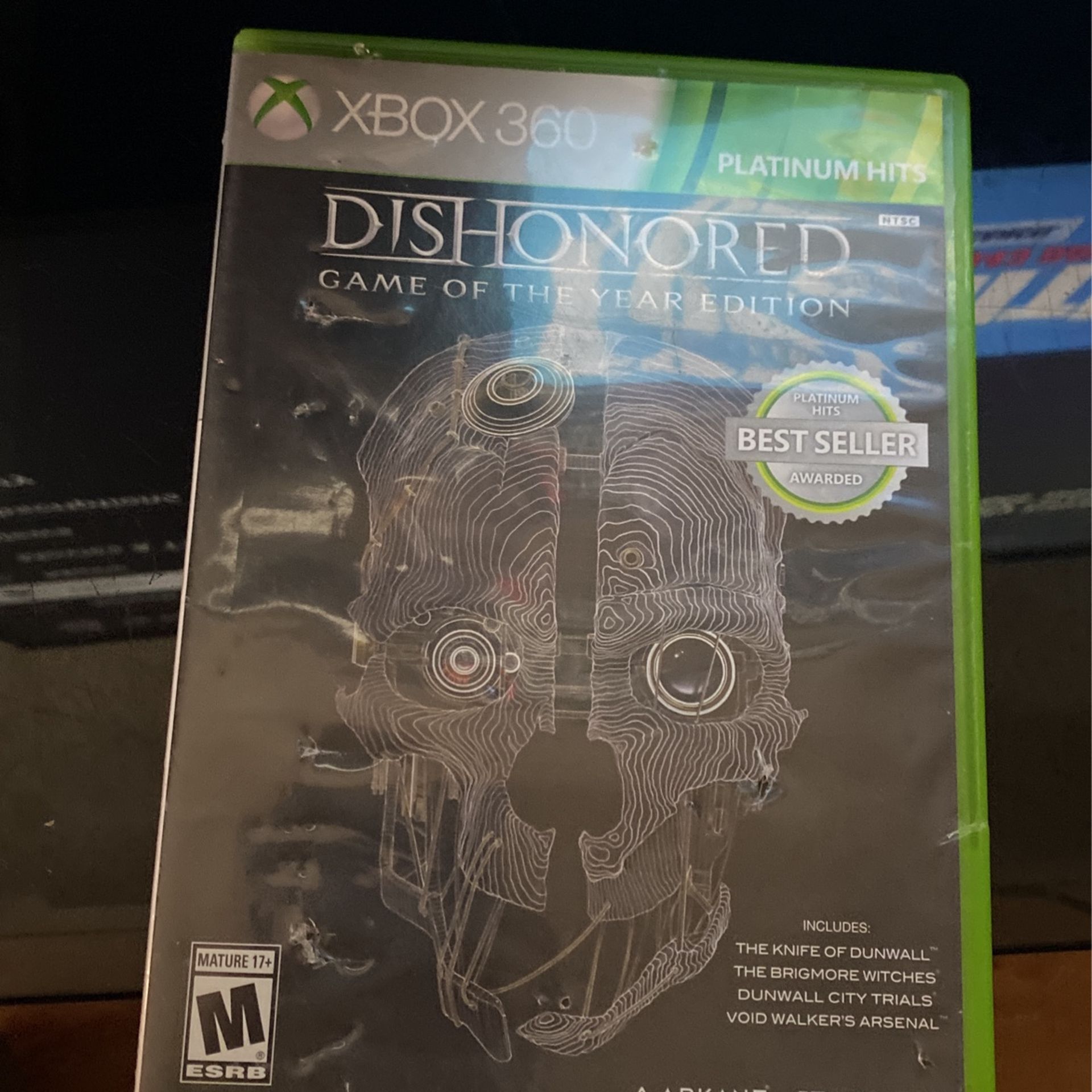 Dishonored Game Of The Year Xbox 360