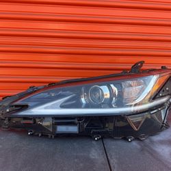 2022 -2023 -2024 LEXUS ES350 ES300h LED HEADLIGHT SINGLE BEAM LEFT DRIVE  OEM