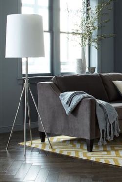 West Elm height adjustable floor lamp