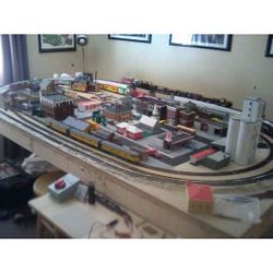 H.O. Train Layout