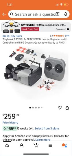 Tinyhawk 3 RTF Kit 1s FRSKY.