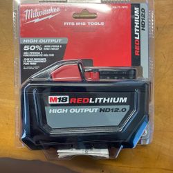 Milwaukee M 18 high output HD 12.0