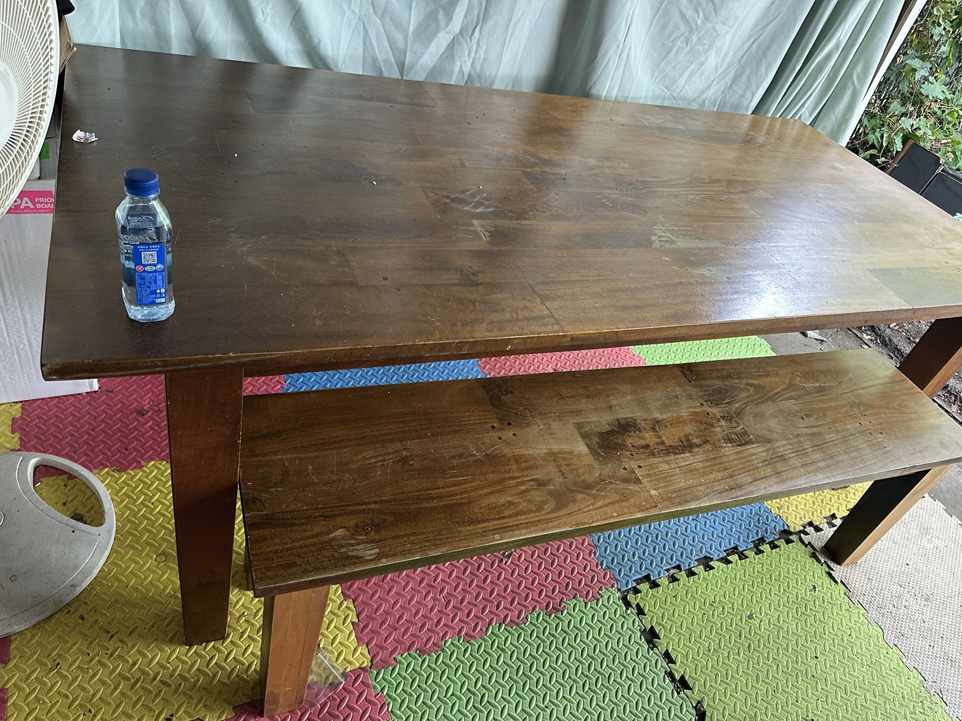 Table and Bench