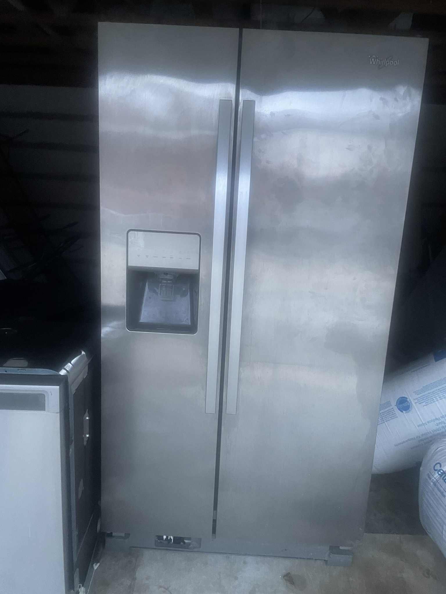 refrigerator and dishwasher