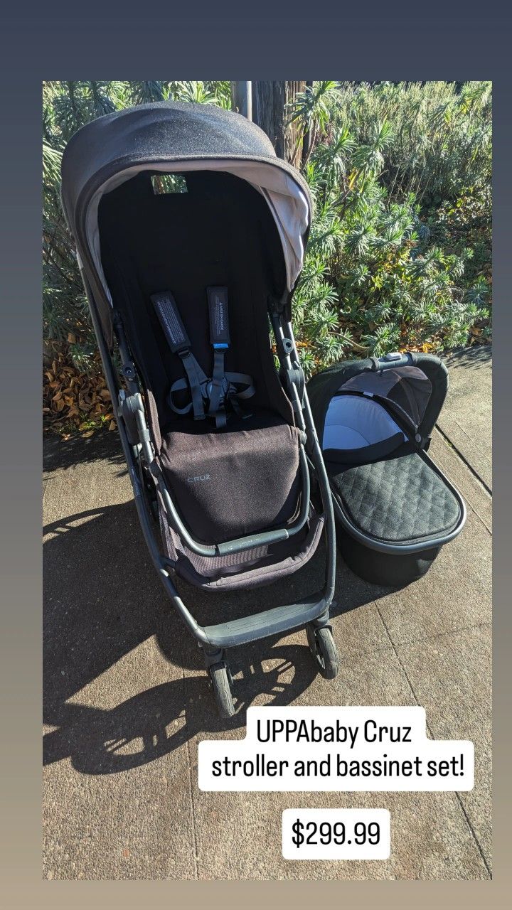 UPPAbaby Cruz Stroller Plus Bassinet