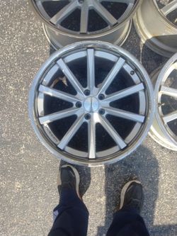 Vossen 19 In Rim Came Off Lexus They Are Staggered