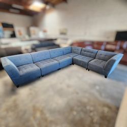 Free Delivery! 6 Piece Modular Sectional Sofa Couch Any Configuration