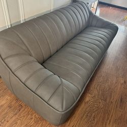 Cambria Leather Couch