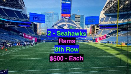 Seahawks Rams Tickets