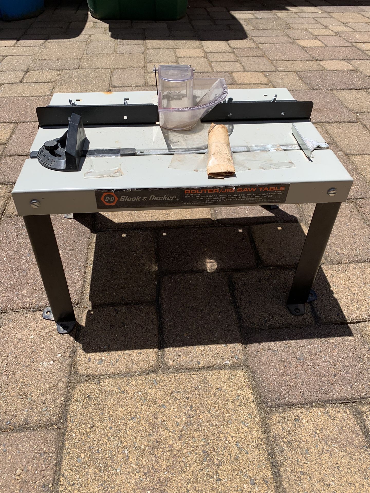 Black And Decker Router/Jig Saw Table