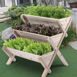 Plants Raised Garden Beds 3 Tiers