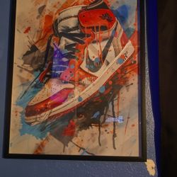 Jordan 1 Painting 