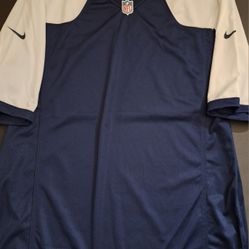 Men's. NFL Nike Navy Dallas Cowboys Alternate Custom Game Jersey. 