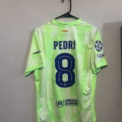 FC Barcelona 2024-35 3rd Pedri Jersey Medium 