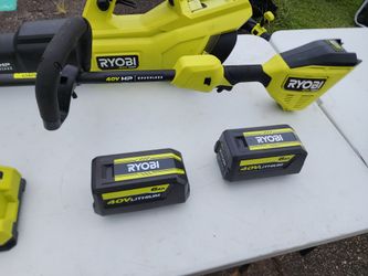 40v Blower Weedeater 2 6ah Batteries And Charger