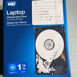 boot Tien voertuig Western Digital 1TB Laptop Internal Hard Drive HDD WDBMYH0010BNC-NRSN Brand  New for Sale in Kent, WA - OfferUp