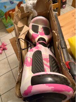 Pink Camo hoverboard