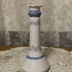 Lladro Spain #5627 Palmatoria Single Porcelain Candle Stick Holder 