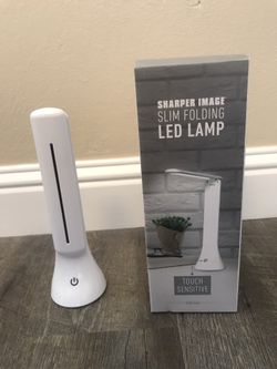 Sharper Image Slim Folding Led Lamp