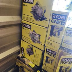 Ryobi Tools All BOX Open 