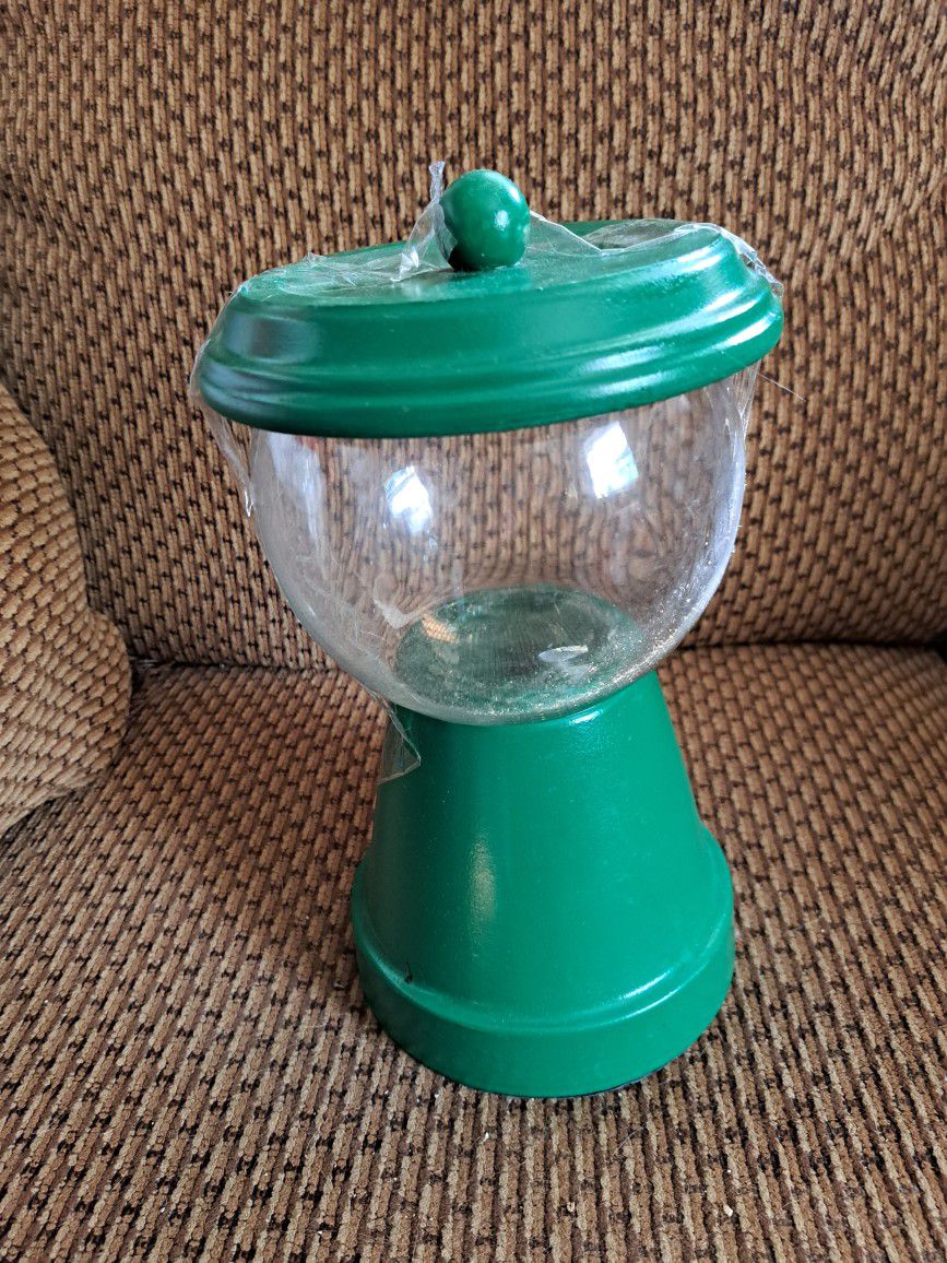 Gumball candy jar with  lid..
