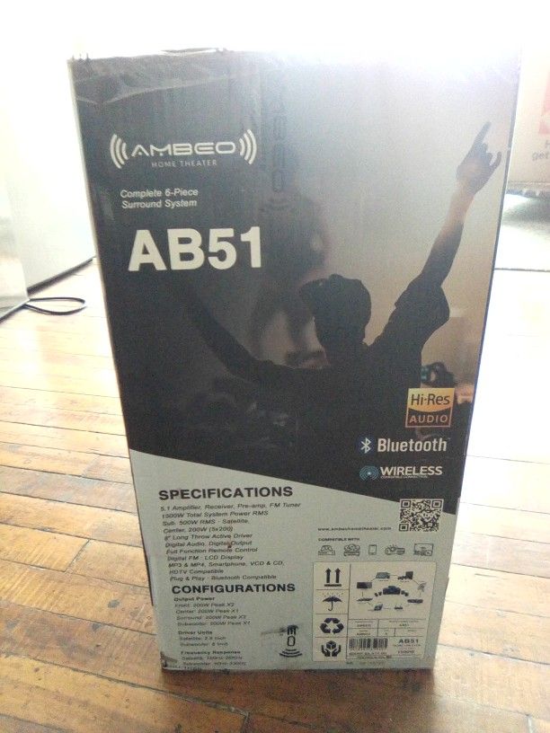 Home Theater Sound System Ambeo AB51 - Brand New In Original Box