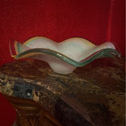 Decorative Glass Plate 