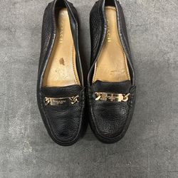 Coach leather loafers Size 6