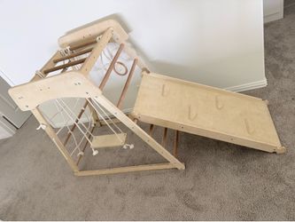 Indoor Toddler Jungle Gym - Wood