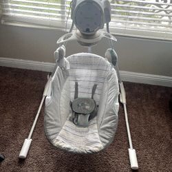Baby Swing Still In Good Condition We Really Never Really Used It