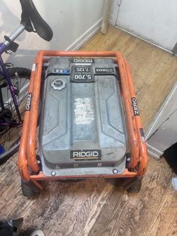 RIDGID 5700W Portable Gas Generator