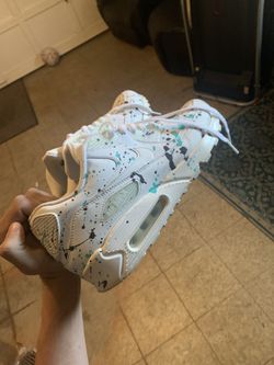 White Originally Customized Air Max 90 
